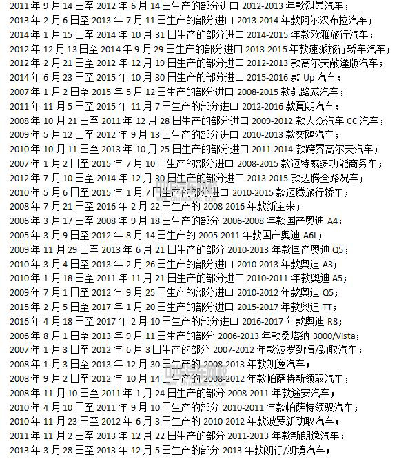 9月汽車召回排行，安全隱患是重點@chinaadec.com